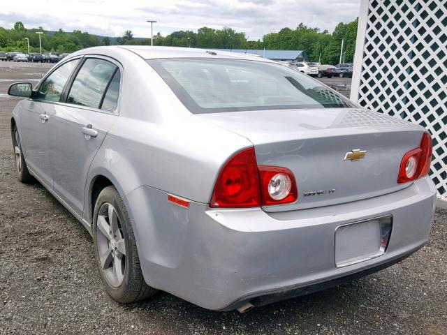1G1ZC5E14BF347028 - 2011 CHEVROLET MALIBU 1LT SILVER photo 3