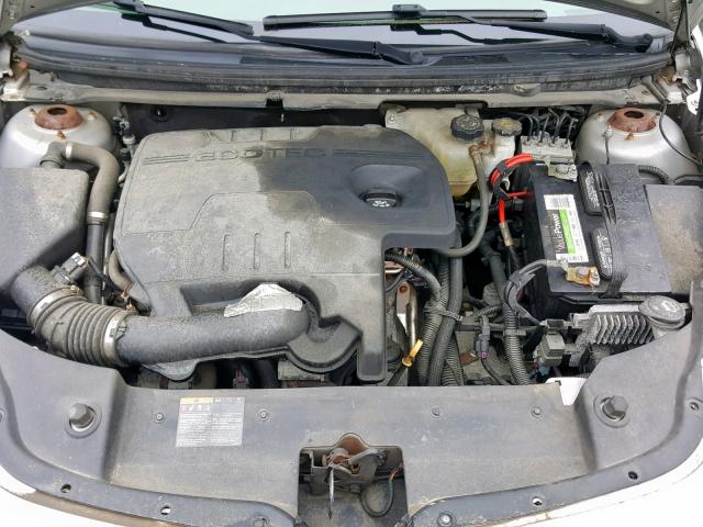 1G1ZC5E14BF347028 - 2011 CHEVROLET MALIBU 1LT SILVER photo 7