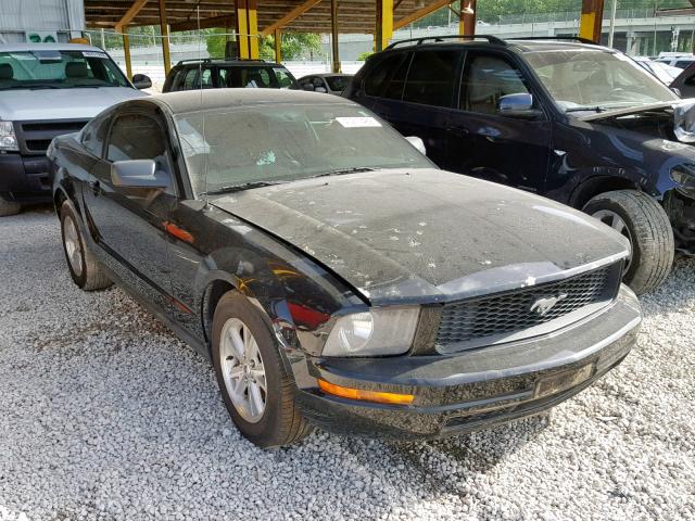 1ZVFT80N365128799 - 2006 FORD MUSTANG BLACK photo 1