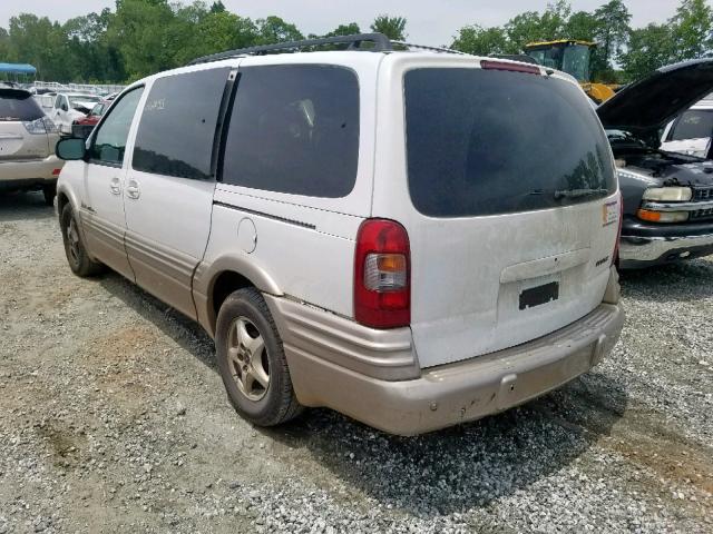 1GMDX03E01D228560 - 2001 PONTIAC MONTANA WHITE photo 3