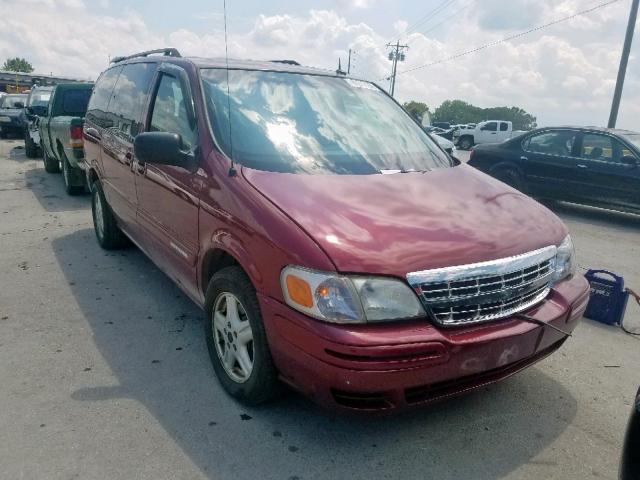 1GNDV13E04D155038 - 2004 CHEVROLET VENTURE LU MAROON photo 1