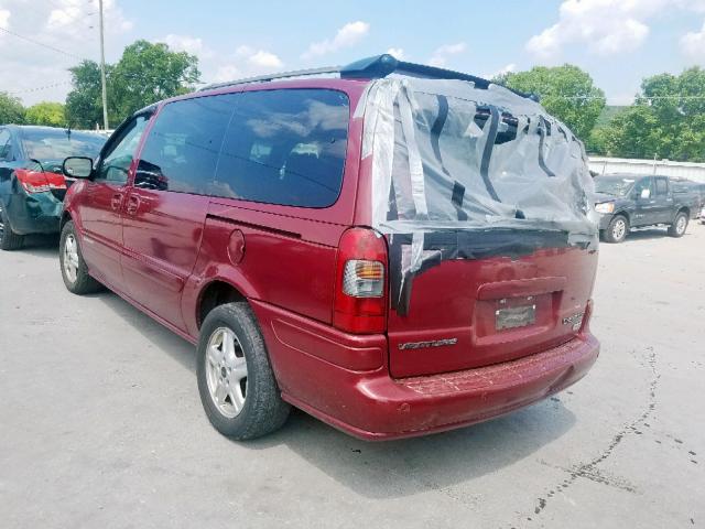 1GNDV13E04D155038 - 2004 CHEVROLET VENTURE LU MAROON photo 3