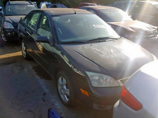 1FAFP34N35W184289 - 2005 FORD FOCUS ZX4 BLACK photo 1