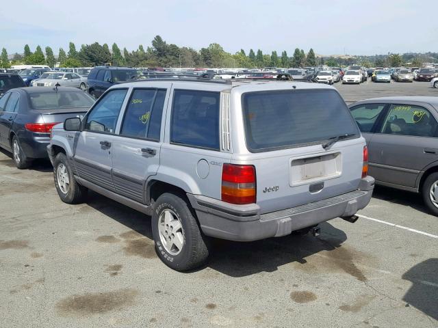 1J4GZ58S4RC341253 - 1994 JEEP GRAND CHER GRAY photo 3