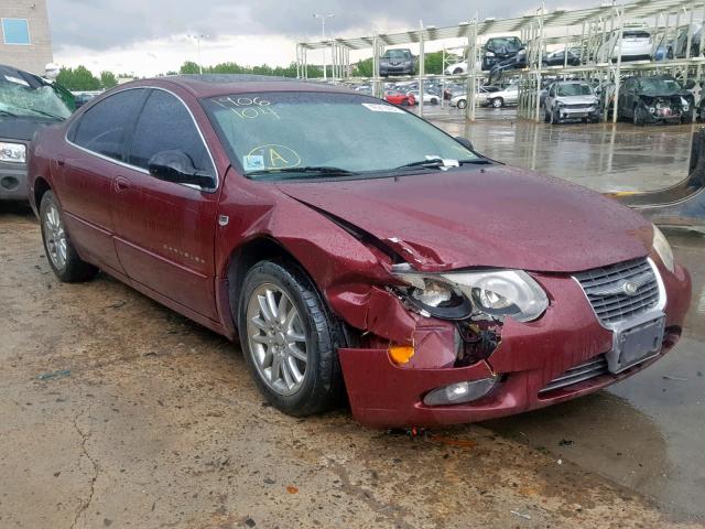 2C3HE66G91H512711 - 2001 CHRYSLER 300M MAROON photo 1