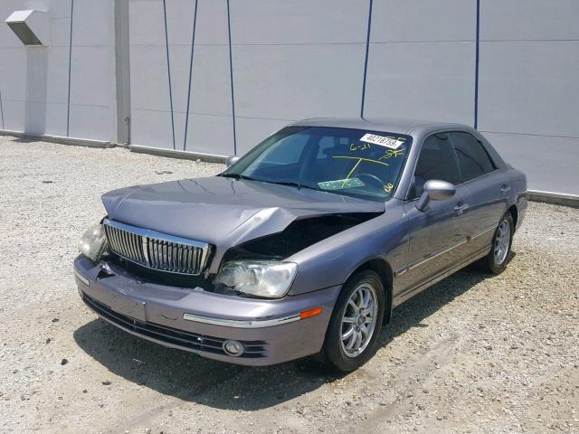 KMHFU45E85A404025 - 2005 HYUNDAI XG 350 GRAY photo 2