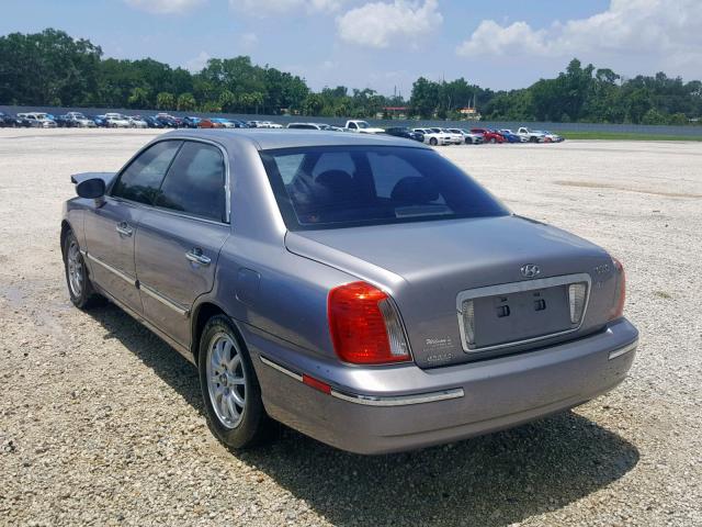 KMHFU45E85A404025 - 2005 HYUNDAI XG 350 GRAY photo 3