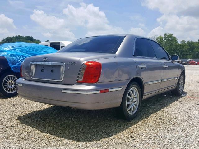 KMHFU45E85A404025 - 2005 HYUNDAI XG 350 GRAY photo 4