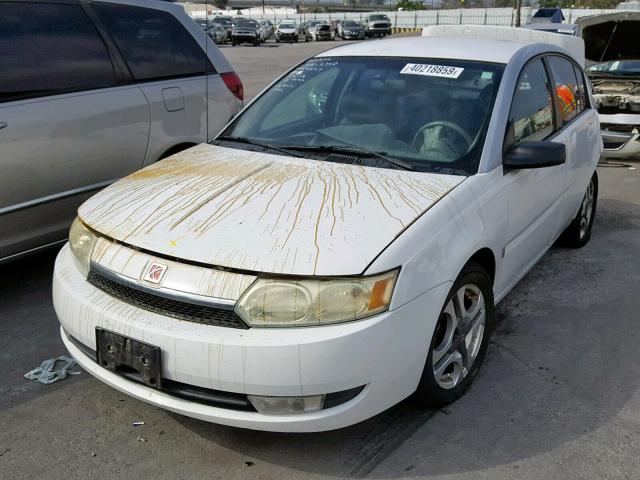 1G8AL52F23Z144847 - 2003 SATURN ION LEVEL WHITE photo 2