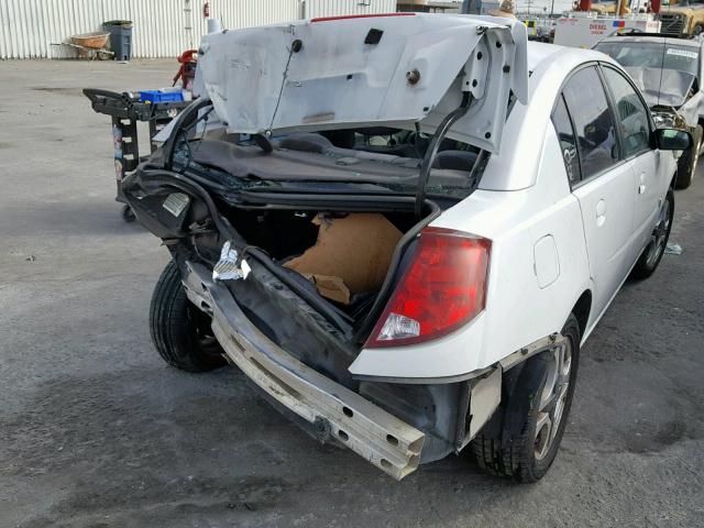 1G8AL52F23Z144847 - 2003 SATURN ION LEVEL WHITE photo 4