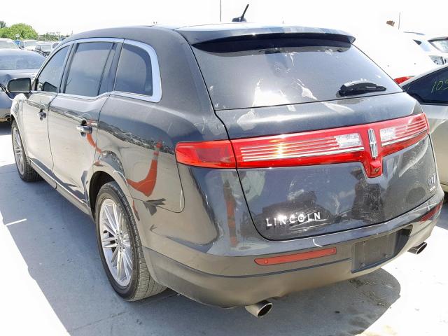 2LMHJ5AT9EBL59116 - 2014 LINCOLN MKT BLACK photo 3