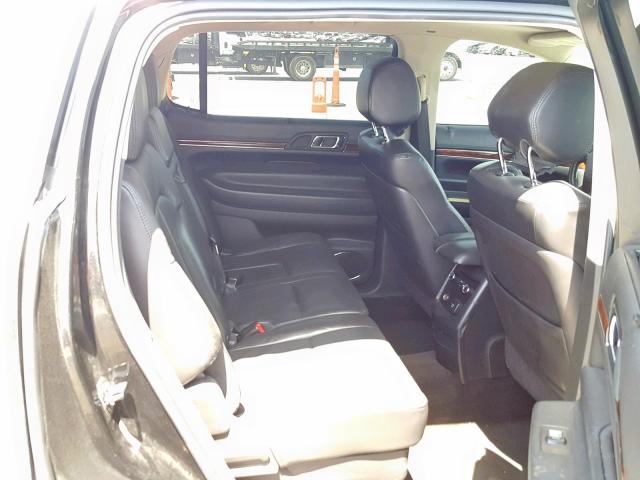 2LMHJ5AT9EBL59116 - 2014 LINCOLN MKT BLACK photo 6