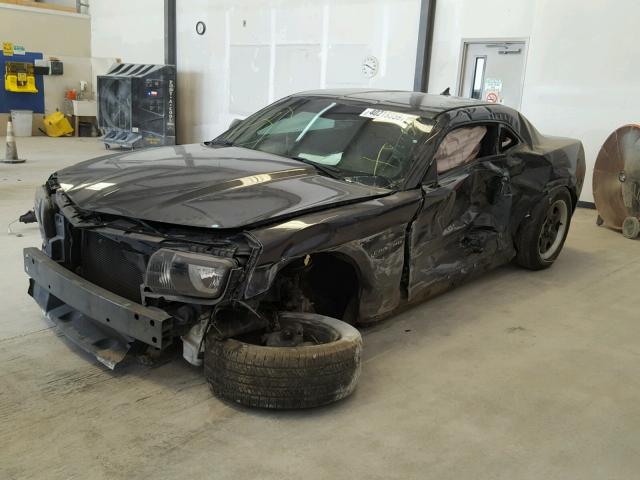 2G1FA1ED0B9118821 - 2011 CHEVROLET CAMARO LS GRAY photo 2