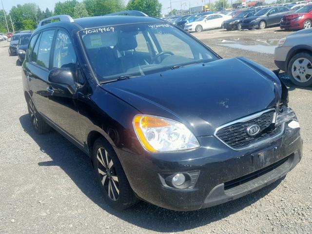 KNAHH8C8XC7385250 - 2012 KIA RONDO BLACK photo 1