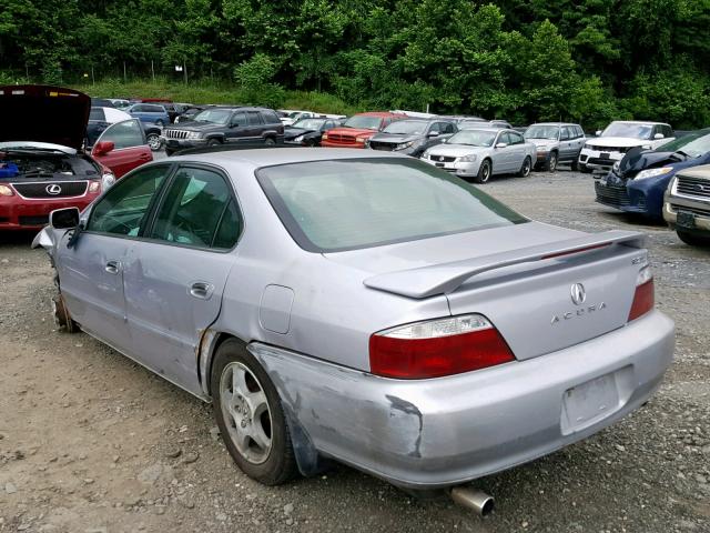 19UUA56643A093693 - 2003 ACURA 3.2TL SILVER photo 3