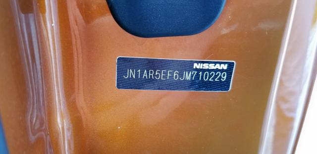 JN1AR5EF6JM710229 - 2018 NISSAN GT-R PURE ORANGE photo 10