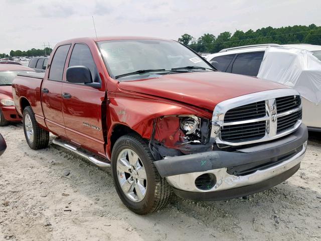 1D7HA18K46J175453 - 2006 DODGE RAM 1500 S RED photo 1