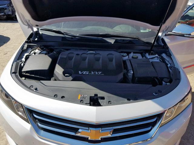 2G1145S32H9138016 - 2017 CHEVROLET IMPALA PRE WHITE photo 7