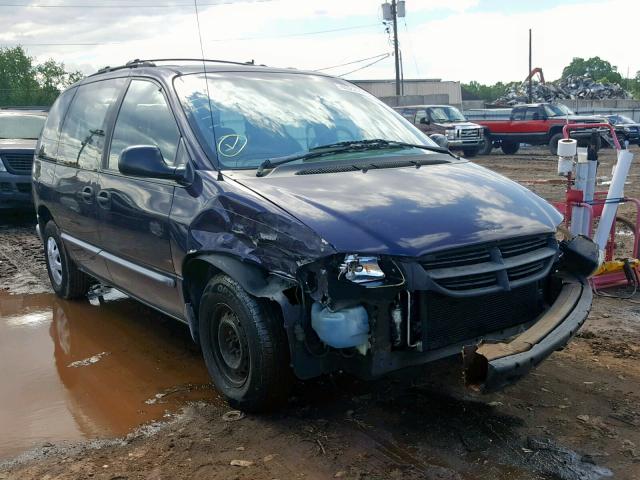 2B4FP25B2XR290850 - 1999 DODGE CARAVAN PURPLE photo 1