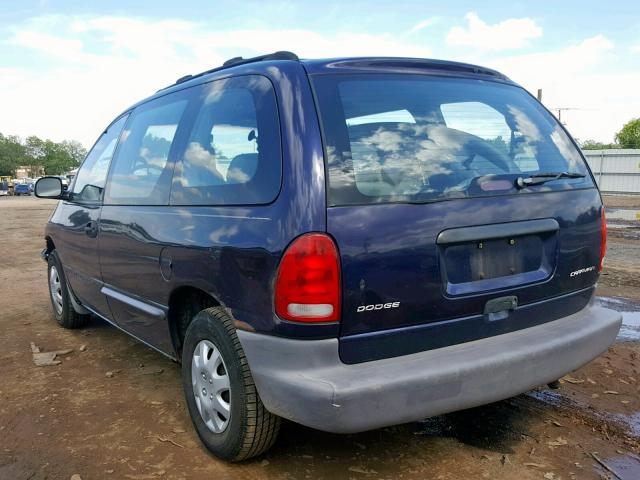 2B4FP25B2XR290850 - 1999 DODGE CARAVAN PURPLE photo 3