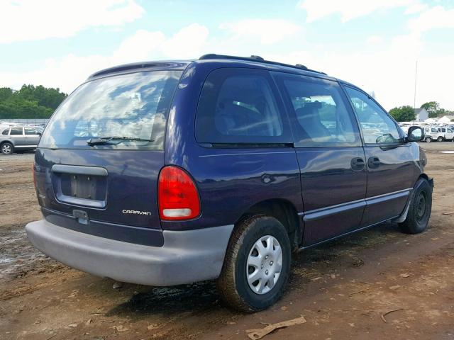 2B4FP25B2XR290850 - 1999 DODGE CARAVAN PURPLE photo 4