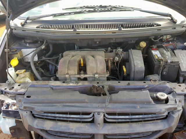 2B4FP25B2XR290850 - 1999 DODGE CARAVAN PURPLE photo 7