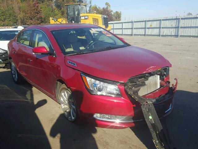 1G4GB5G3XEF162417 - 2014 BUICK LACROSSE RED photo 1