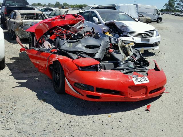 1G1YY12S945105282 - 2004 CHEVROLET CORVETTE Z RED photo 1