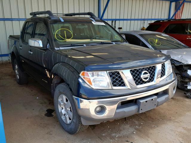 1N6AD07W37C458396 - 2007 NISSAN FRONTIER C BLACK photo 1