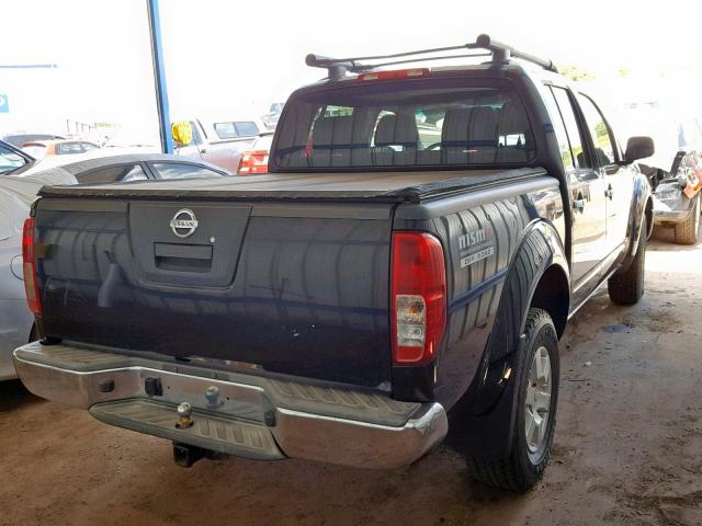 1N6AD07W37C458396 - 2007 NISSAN FRONTIER C BLACK photo 4