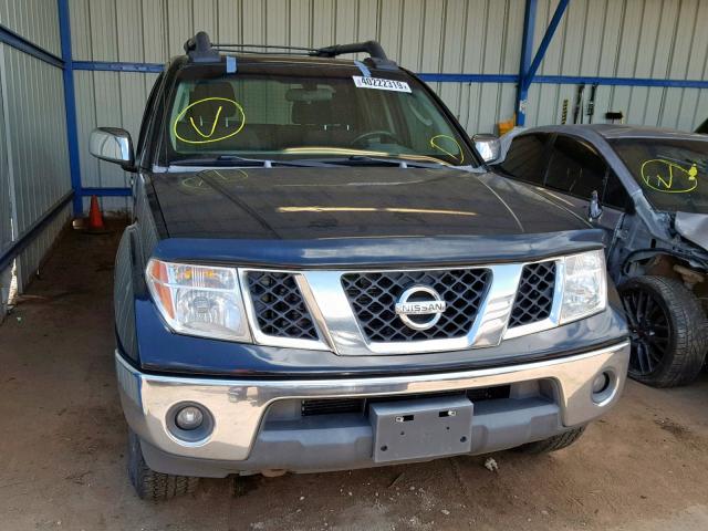 1N6AD07W37C458396 - 2007 NISSAN FRONTIER C BLACK photo 9