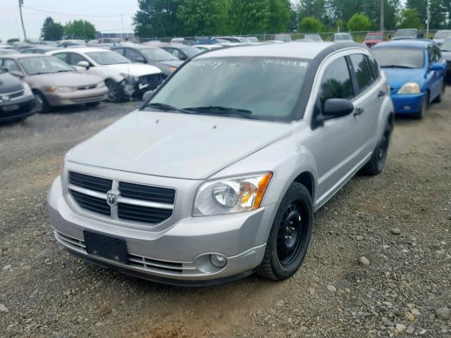 1B3HB48B18D690194 - 2008 DODGE CALIBER SX SILVER photo 2