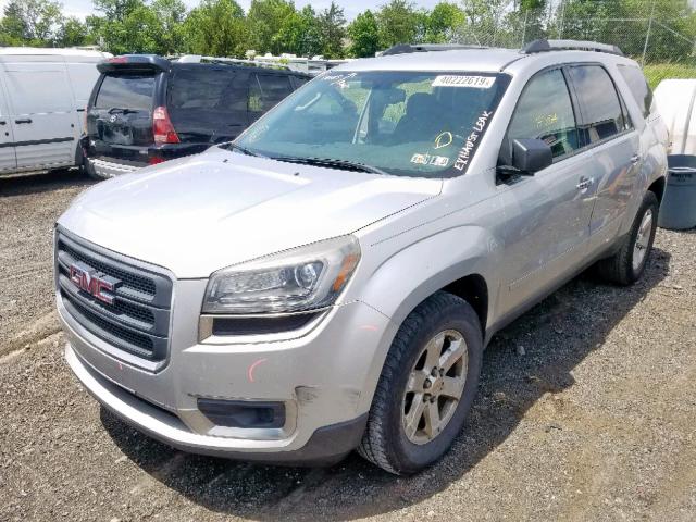 1GKKRNED1DJ221425 - 2013 GMC ACADIA SLE SILVER photo 2