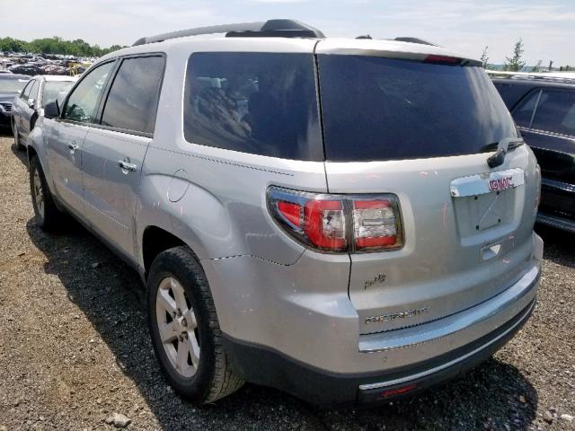 1GKKRNED1DJ221425 - 2013 GMC ACADIA SLE SILVER photo 3