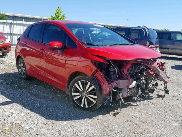 JHMGK5H76GX029963 - 2016 HONDA FIT EX RED photo 1