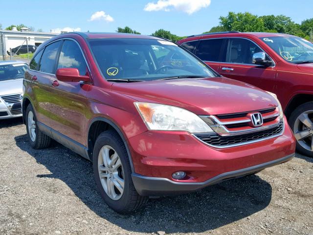 5J6RE4H74AL094346 - 2010 HONDA CR-V EXL RED photo 1