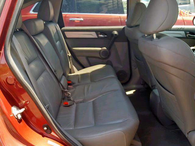 5J6RE4H74AL094346 - 2010 HONDA CR-V EXL RED photo 6