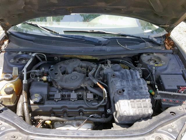 1B3EL36T84N332553 - 2004 DODGE STRATUS SE BLUE photo 7