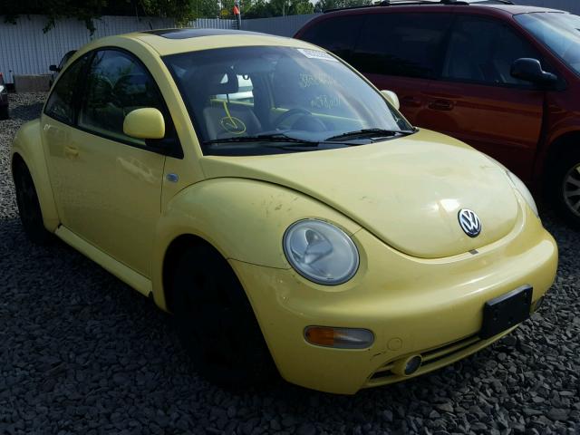 3VWCC21C0XM468193 - 1999 VOLKSWAGEN NEW BEETLE YELLOW photo 1