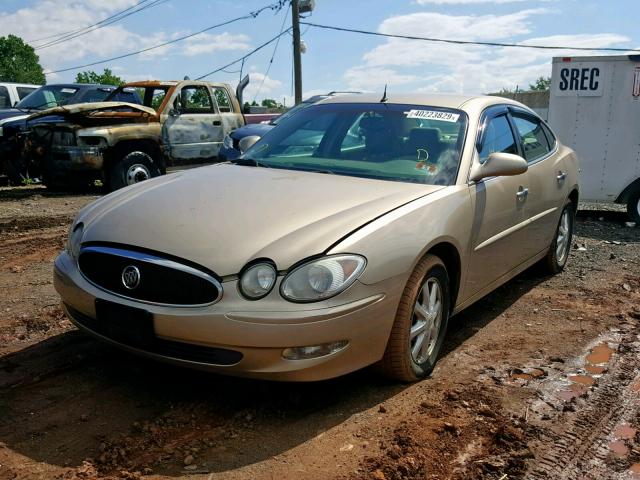 2G4WD532051235370 - 2005 BUICK LACROSSE C TAN photo 2