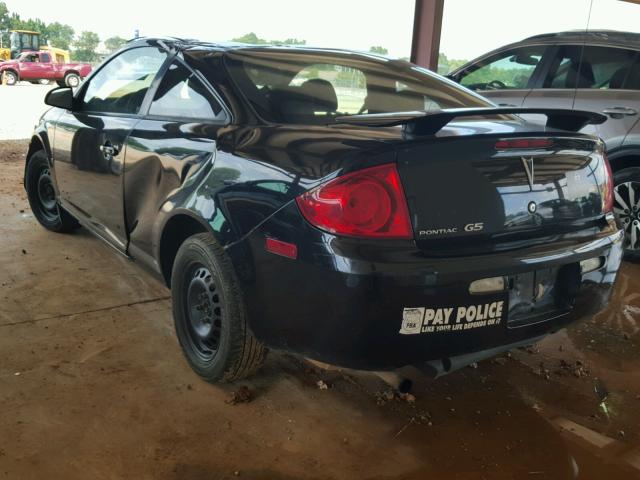 1G2AL15F277410108 - 2007 PONTIAC G5 BLACK photo 3