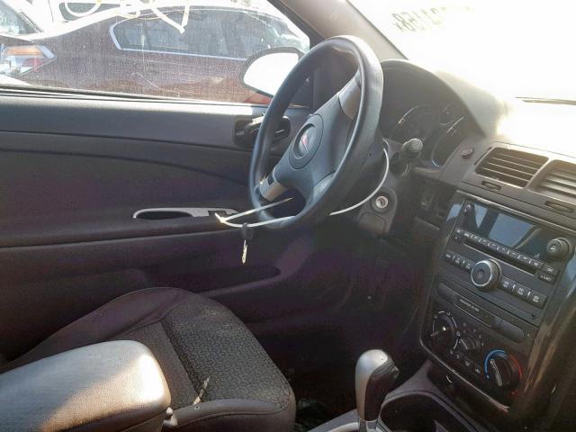 1G2AL15F277410108 - 2007 PONTIAC G5 BLACK photo 5