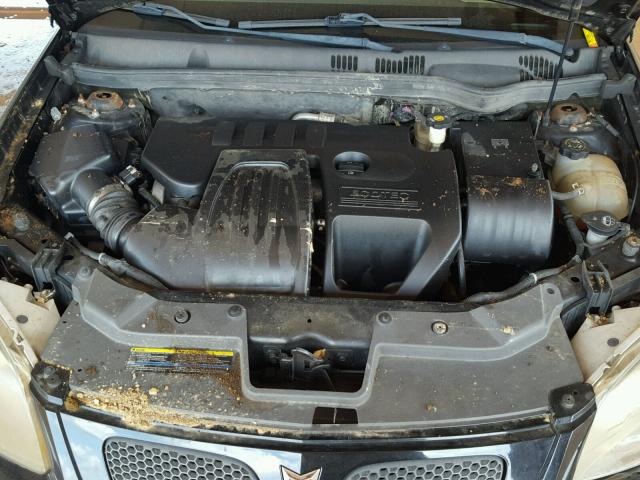 1G2AL15F277410108 - 2007 PONTIAC G5 BLACK photo 7