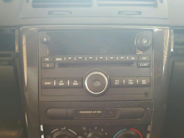 1G2AL15F277410108 - 2007 PONTIAC G5 BLACK photo 9