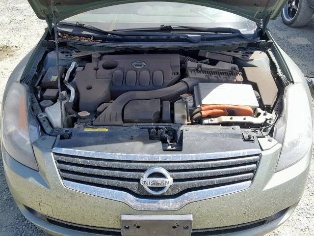 1N4CL21E18C263544 - 2008 NISSAN ALTIMA HYB GREEN photo 7