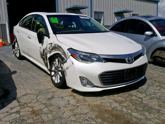 4T1BK1EB7EU126287 - 2014 TOYOTA AVALON BAS WHITE photo 1