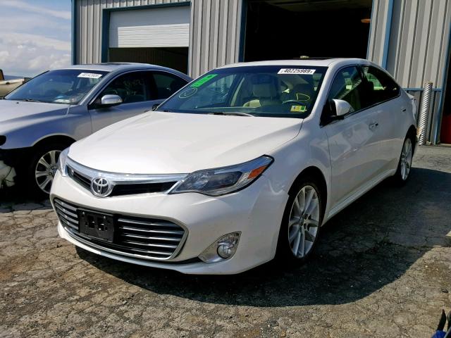 4T1BK1EB7EU126287 - 2014 TOYOTA AVALON BAS WHITE photo 2