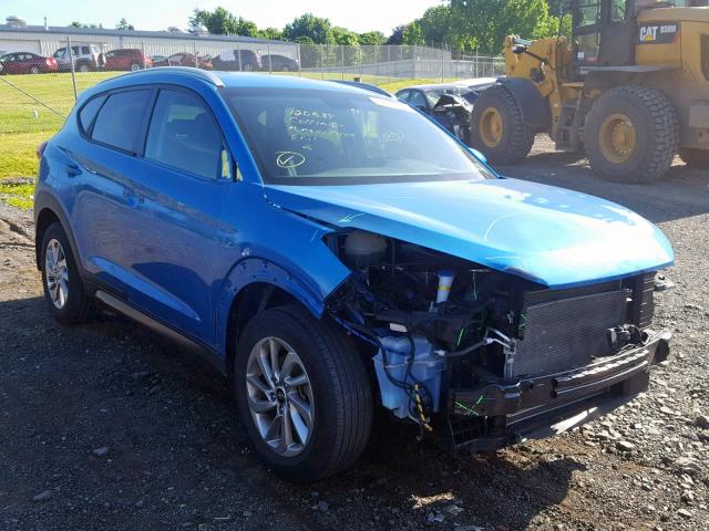 KM8J33A41GU026331 - 2016 HYUNDAI TUCSON LIM BLUE photo 1