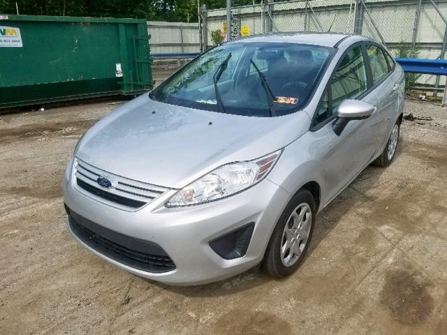 3FADP4AJ6DM162056 - 2013 FORD FIESTA S SILVER photo 2