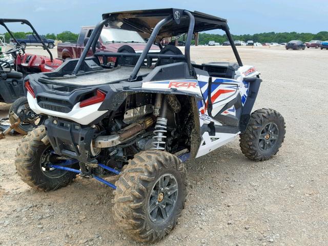 3NSVDE928KF589033 - 2019 POLARIS RZR XP TUR WHITE photo 4